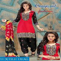 Gangajal work dress material